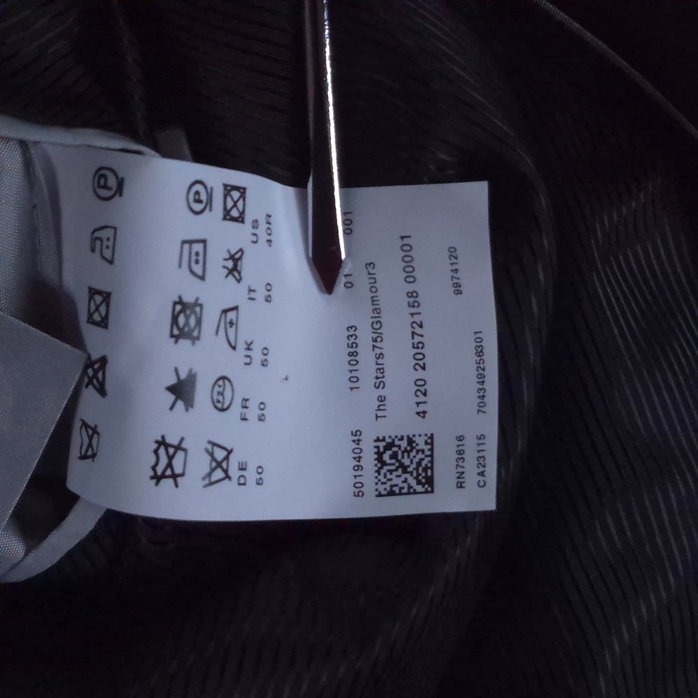Hugo Boss Mens Tuxedo Jacket Black The Stars75 Glamour3 Wool Blazer 40R NEW - Picture 14 of 16
